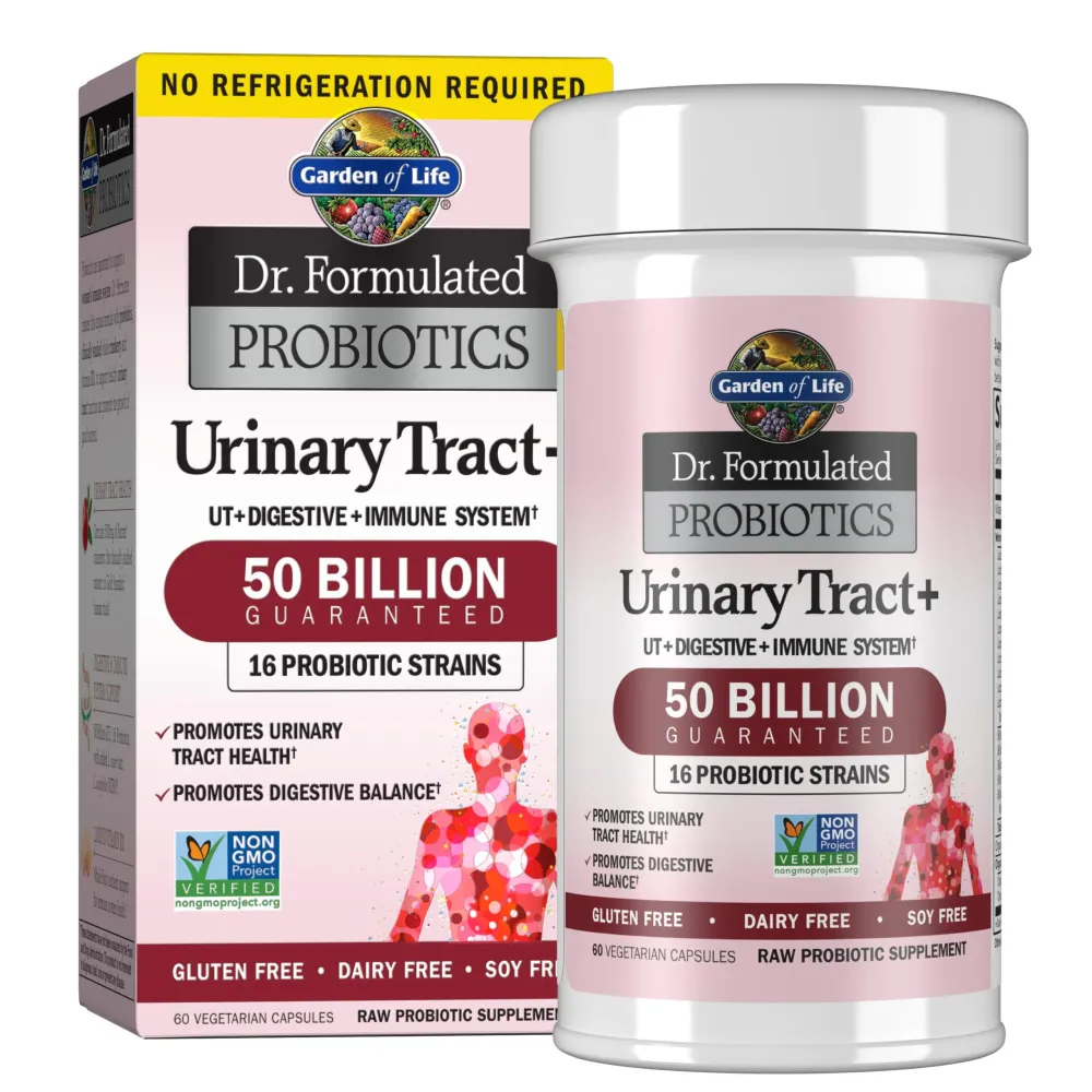 Garden Of Life, Dr. Formulated Probiotics Urinary Tract, 60 Count Garden Of Life, Dr. Formulated Probiotics Urinary Tract, 60 Count