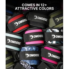 DMoose Ankle Strap for Cable Machine Attachments - Gym Ankle Cuff for Kickbacks, Glute Workouts, Leg Extensions, Curls, Booty Hip Abductors Exercise for Men Women DMoose Ankle Strap for Cable Machine Attachments - Gym Ankle Cuff for Kickbacks, Glute Workouts, Leg Extensions, Curls, Booty Hip Abductors Exercise for Men Women
