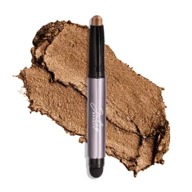 Julep Eyeshadow 101 Crme-to-Powder Waterproof Eyeshadow Stick - Bronze Shimmer - Long-Lasting, Crease-Proof, Luminous Honey Brown Shimmer Eyeshadow with Built-in Smudger