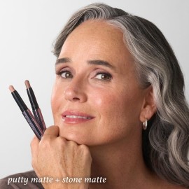 Julep Eyeshadow 101 Cream to Powder Waterproof Shadow Stick - Stone Matte - Long-Lasting, Crease-Proof, Matte Eyeshadow with Built-in Smudger Julep Eyeshadow 101 Cream to Powder Waterproof Shadow Stick - Stone Matte - Long-Lasting, Crease-Proof, Matte Eyeshadow with Built-in Smudger