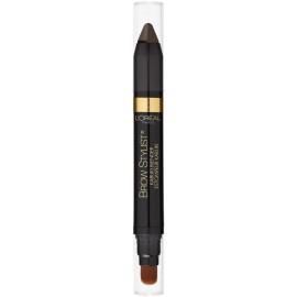 L\'Oreal Paris Brow Stylist Kabuki Blender Brow Crayon, Brunette, 0.05 oz.