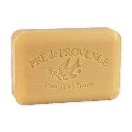 Pre de Provence Artisanal Soap Bar, Enriched with Organic Shea Butter, Natural French Skincare, Quad Milled for Rich Smooth Lather, 8.8 Ounce, Sandalwood