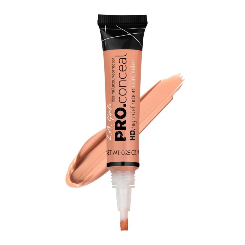 L.A. Girl Pro Conceal HD Concealer, Peach Corrector, 0.28 Ounce L.A. Girl Pro Conceal HD Concealer, Peach Corrector, 0.28 Ounce