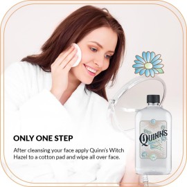Quinns Alcohol Free Witch Hazel with Aloe Vera 16 Ounce (Unscented) Quinns Alcohol Free Witch Hazel with Aloe Vera 16 Ounce (Unscented)