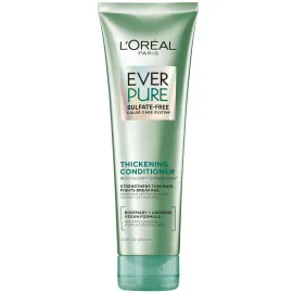 L\'Oreal Paris Thickening Sulfate Free Conditioner, Thickens + Strengthens Thin, Fragile Hair, Hair Care with Rosemary Leaf, EverPure, 8.5 Fl Oz (Packaging May Vary) L\'Oreal Paris Thickening Sulfate Free Conditioner, Thickens + Strengthens Thin, Fragile Hair, Hair Care with Rosemary Leaf, EverPure, 8.5 Fl Oz (Packaging May Vary)
