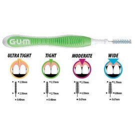 GUM-872H Sunstar Proxabrush Go-Betweens Cleaners Tight, 10 Count GUM-872H Sunstar Proxabrush Go-Betweens Cleaners Tight, 10 Count