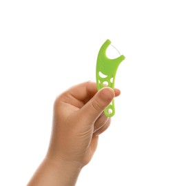 GUM Crayola Kids Flossers with Fluoride - Designed for Little Hands - Fun Grape Flavor - Easy to Use Kids Floss Picks for Children Ages 3+, 75 ct GUM Crayola Kids Flossers with Fluoride - Designed for Little Hands - Fun Grape Flavor - Easy to Use Kids Floss Picks for Children Ages 3+, 75 ct