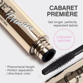 Vivienne Sab Cabaret Premiere Black Mascara, Volume and Length, Defining, Curling, No Flaking, No Clumping, Smudge Proof, Washable, Cruelty-Free, Made in Europe, (01 Black), 0.3 Fl Oz, 1 Pack Vivienne Sab Cabaret Premiere Black Mascara, Volume and Length, Defining, Curling, No Flaking, No Clumping, Smudge Proof, Washable, Cruelty-Free, Made in Europe, (01 Black), 0.3 Fl Oz, 1 Pack