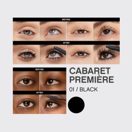 Vivienne Sab Cabaret Premiere Black Mascara, Volume and Length, Defining, Curling, No Flaking, No Clumping, Smudge Proof, Washable, Cruelty-Free, Made in Europe, (01 Black), 0.3 Fl Oz, 1 Pack Vivienne Sab Cabaret Premiere Black Mascara, Volume and Length, Defining, Curling, No Flaking, No Clumping, Smudge Proof, Washable, Cruelty-Free, Made in Europe, (01 Black), 0.3 Fl Oz, 1 Pack