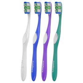 Colgate 360 Adult Toothbrush, Medium (4 Count) Colgate 360 Adult Toothbrush, Medium (4 Count)