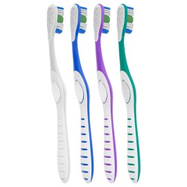 Colgate 360 Adult Toothbrush, Medium (4 Count) Colgate 360 Adult Toothbrush, Medium (4 Count)