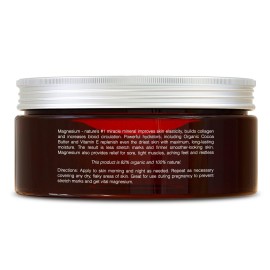 Seven Minerals, Natural Magnesium Cream for Pain Calm, Leg Cramps, Sleep & Muscle Soreness With Moisturizing Organic Cocoa Butter & Vitamin E - No Harmful Ingredients USA Made Safe for Kids (8 fl oz) Seven Minerals, Natural Magnesium Cream for Pain Calm, Leg Cramps, Sleep & Muscle Soreness With Moisturizing Organic Cocoa Butter & Vitamin E - No Harmful Ingredients USA Made Safe for Kids (8 fl oz)