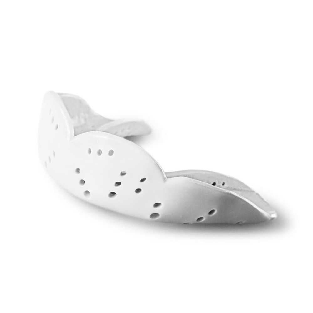 SISU Aero Medium Mouthguard, Snow White - 1.6mm Thin - Custom-Molded Fit - Slim Design - Remoldable Up to 20 Times - for Team Sports - Non Toxic SISU Aero Medium Mouthguard, Snow White - 1.6mm Thin - Custom-Molded Fit - Slim Design - Remoldable Up to 20 Times - for Team Sports - Non Toxic