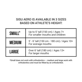 SISU Aero Medium Mouthguard, Snow White - 1.6mm Thin - Custom-Molded Fit - Slim Design - Remoldable Up to 20 Times - for Team Sports - Non Toxic SISU Aero Medium Mouthguard, Snow White - 1.6mm Thin - Custom-Molded Fit - Slim Design - Remoldable Up to 20 Times - for Team Sports - Non Toxic