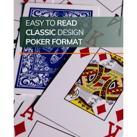 Bullets Playing Cards | Waterproof Plastic Playing Cards - 2 Decks Poker Size with Jumbo Index, Smooth Front & Easy-Grip Back - Ideal for Texas Holdem, Casino & Camping Bullets Playing Cards | Waterproof Plastic Playing Cards - 2 Decks Poker Size with Jumbo Index, Smooth Front & Easy-Grip Back - Ideal for Texas Holdem, Casino & Camping
