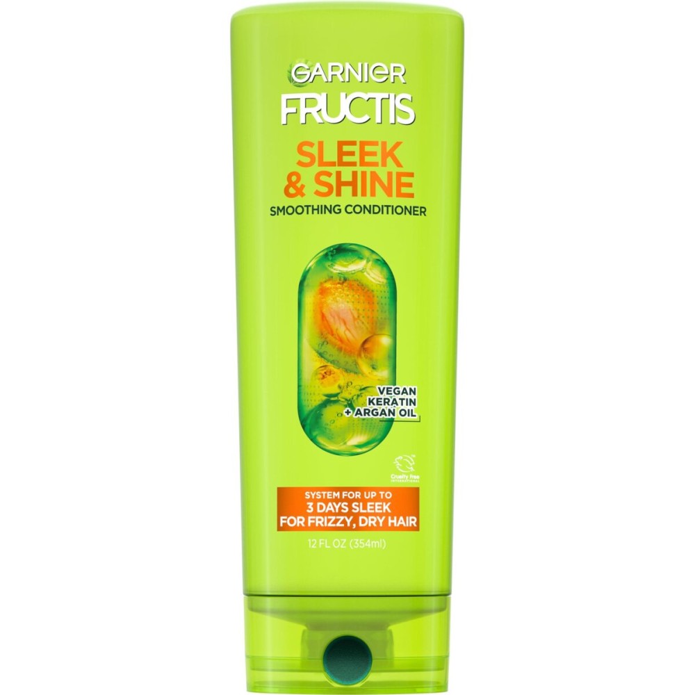 Garnier Fructis Sleek & Shine Conditioner, Frizzy, Dry, Unmanageable Hair, 21 fl. oz.(Packaging May Vary) Garnier Fructis Sleek & Shine Conditioner, Frizzy, Dry, Unmanageable Hair, 21 fl. oz.(Packaging May Vary)
