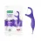 GUM Comfort Slide Floss Picks - Perfect for Tight Teeth - Extra Strong Shred-Resistant Dental Floss, Easy Grip Handle - Dental Flossers for Adults - Fresh Mint Flavor, 120 Count