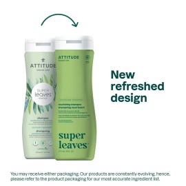 ATTITUDE Nourishing Hair Shampoo, EWG Verified, For Dry and Damaged Hair, Naturally Derived Ingredients, Vegan and Plant Based, Grapeseed Oil and Olive Leaves, 16 Fl Oz ATTITUDE Nourishing Hair Shampoo, EWG Verified, For Dry and Damaged Hair, Naturally Derived Ingredients, Vegan and Plant Based, Grapeseed Oil and Olive Leaves, 16 Fl Oz