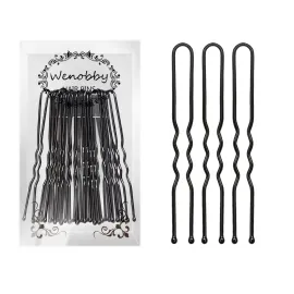 U Shaped Hair Pins for Buns, 100 PCS 2.8 Hair Pins for Women Hair Styling with Thick Hair