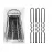 U Shaped Hair Pins for Buns, 100 PCS 2.8 Hair Pins for Women Hair Styling with Thick Hair