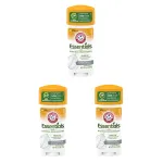 Arm & Hammer Deodorant 2.5 Ounce Essentials Unscented (73ml) (3 Pack)