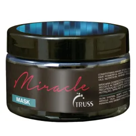 TRUSS Miracle Hair Mask - Hair Care for Women & Men Formulated with Blend of Oils & Nano Repair Technology - Hydrating, Detangling & Nourishing Conditioning Treatment for Damaged Strands (8.8 oz)