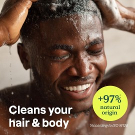 ATTITUDE 2-in-1 Body Wash and Hair Shampoo, EWG Verified Shower Gel, Dermatologically Tested, Made with Naturally Derived Ingredients, Vegan Personal Care, Black Willow and Aspen, 16 Fl Oz ATTITUDE 2-in-1 Body Wash and Hair Shampoo, EWG Verified Shower Gel, Dermatologically Tested, Made with Naturally Derived Ingredients, Vegan Personal Care, Black Willow and Aspen, 16 Fl Oz