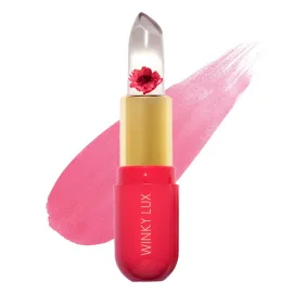 Winky Lux Flower Balm, pH Lip Balm, Color Changing Lipstick and Tinted Lip Balm Stain, Vegan & Cruelty Free, Hydrate & Plump, Sheer Pink Lipstick, Pink Flower Winky Lux Flower Balm, pH Lip Balm, Color Changing Lipstick and Tinted Lip Balm Stain, Vegan & Cruelty Free, Hydrate & Plump, Sheer Pink Lipstick, Pink Flower