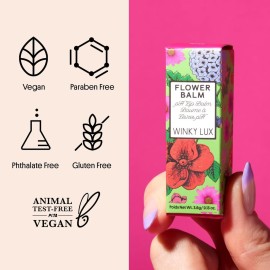 Winky Lux Flower Balm, pH Lip Balm, Color Changing Lipstick and Tinted Lip Balm Stain, Vegan & Cruelty Free, Hydrate & Plump, Sheer Pink Lipstick, Pink Flower Winky Lux Flower Balm, pH Lip Balm, Color Changing Lipstick and Tinted Lip Balm Stain, Vegan & Cruelty Free, Hydrate & Plump, Sheer Pink Lipstick, Pink Flower
