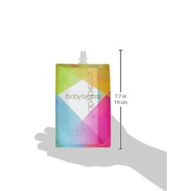Baby Brezza Reusable Baby Food Storage Pouches, 10 Pack 7oz - Make Organic Food Puree for Kids or Toddlers and Store in Refillable Squeeze Pouches, Bulk Set is Freezer Safe & Washable Baby Brezza Reusable Baby Food Storage Pouches, 10 Pack 7oz - Make Organic Food Puree for Kids or Toddlers and Store in Refillable Squeeze Pouches, Bulk Set is Freezer Safe & Washable