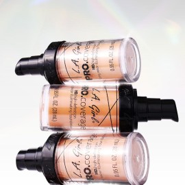 L.A. Girl Pro Coverage Liquid Foundation, White, 0.95 Fl Oz L.A. Girl Pro Coverage Liquid Foundation, White, 0.95 Fl Oz