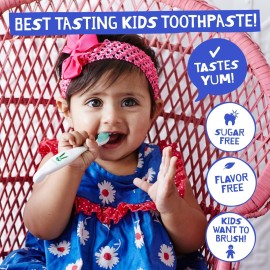 Jack N\' Jill Natural Toothpaste for Baby and Infants - Fluoride Free Training Toothpaste, 40% Xylitol, BPA-Free - Flavor Free, 1.76 oz (Pack of 1) Jack N\' Jill Natural Toothpaste for Baby and Infants - Fluoride Free Training Toothpaste, 40% Xylitol, BPA-Free - Flavor Free, 1.76 oz (Pack of 1)
