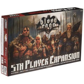 CMON Blood Rage 5th Player Board Game Expansion | Strategy Game | Viking Battle Game | Tabletop Miniatures Game for Adults and Teens | Ages 14+ | 2-4 Players | Average Playtime 60-90 Minutes | Made