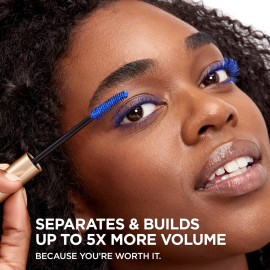 LOreal Paris Makeup Voluminous Original Volume Building Mascara, Cobalt Blue, 0.26 fl; oz. LOreal Paris Makeup Voluminous Original Volume Building Mascara, Cobalt Blue, 0.26 fl; oz.