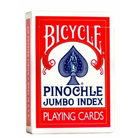 Bicycle Pinochle Playing Cards Jumbo Index 2 Decks Bicycle Pinochle Playing Cards Jumbo Index 2 Decks