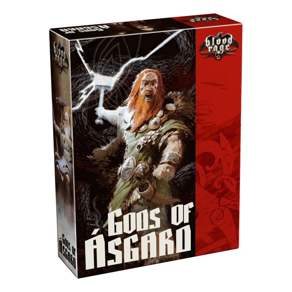 CMON Blood Rage Gods of Asgard Board Game EXPANSION | Viking Battle Miniatures Game for Adults and Teens | Ages 14+ | 2-4 Players | Average Playtime 60-90 Minutes