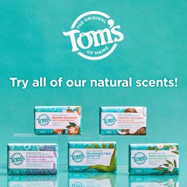 Tom\'s of Maine Natural Beauty Bar Soap, Creamy Coconut With Virgin Coconut Oil, 5 oz. 6-Pack (Packaging May Vary) Tom\'s of Maine Natural Beauty Bar Soap, Creamy Coconut With Virgin Coconut Oil, 5 oz. 6-Pack (Packaging May Vary)