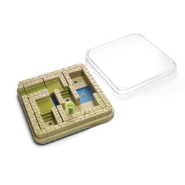 SmartGames Temple Trap Cognitive Skill-Building Travel Game with Portable Case Featuring 60 Challenges for Ages 7 - Adult