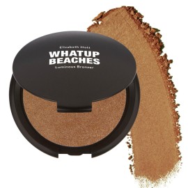Elizabeth Mott Whatup Beaches Matte Powder Bronzer & Contour for Face, Long-Lasting Natural Sun-Kissed Bronzing Finish for All Skin Tones, Buildable Pressed Compact Makeup, Vegan & Cruelty-Free (10g) Elizabeth Mott Whatup Beaches Matte Powder Bronzer & Contour for Face, Long-Lasting Natural Sun-Kissed Bronzing Finish for All Skin Tones, Buildable Pressed Compact Makeup, Vegan & Cruelty-Free (10g)
