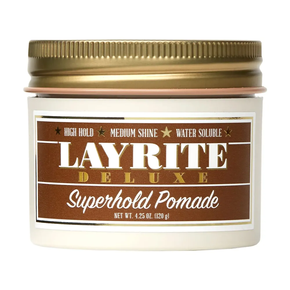Layrite Superhold Pomade, 4.25 oz Orange Layrite Superhold Pomade, 4.25 oz Orange