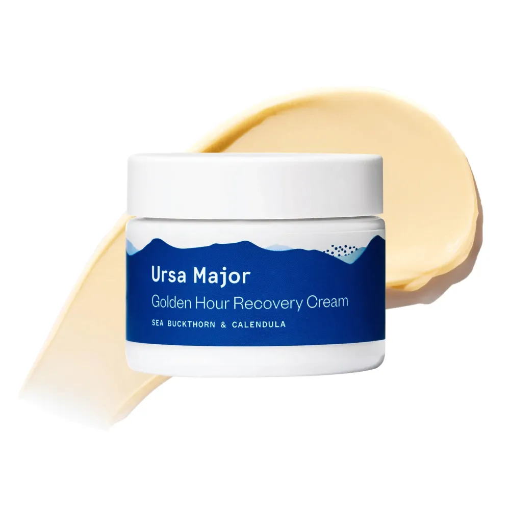 Ursa Major Golden Hour Face Moisturizer | Vegan Recovery Cream for Daily Facial Moisturizing | Repair & Hydrate | Natural Formula for All Skin Types | Cruelty Free & Non-Toxic 1.57 oz Ursa Major Golden Hour Face Moisturizer | Vegan Recovery Cream for Daily Facial Moisturizing | Repair & Hydrate | Natural Formula for All Skin Types | Cruelty Free & Non-Toxic 1.57 oz