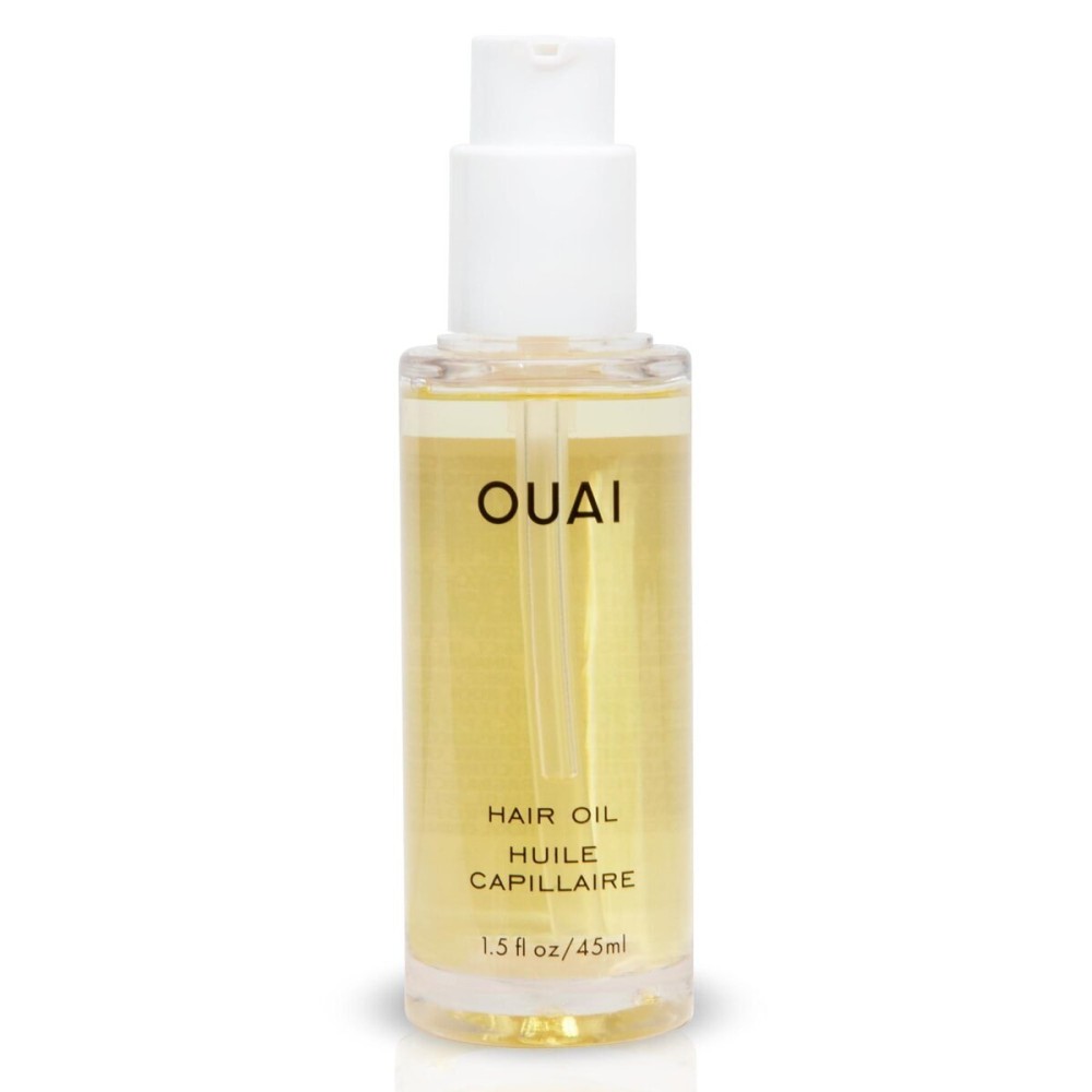 OUAI Hair Oil - Hair Heat Protectant Oil for Frizz Control - Adds Shine and Smooths Split Ends - Color Safe Formula - Paraben, Phthalate and Sulfate Free (1.5 fl oz) OUAI Hair Oil - Hair Heat Protectant Oil for Frizz Control - Adds Shine and Smooths Split Ends - Color Safe Formula - Paraben, Phthalate and Sulfate Free (1.5 fl oz)