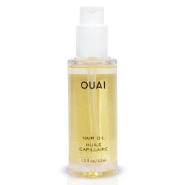 OUAI Hair Oil - Hair Heat Protectant Oil for Frizz Control - Adds Shine and Smooths Split Ends - Color Safe Formula - Paraben, Phthalate and Sulfate Free (1.5 fl oz) OUAI Hair Oil - Hair Heat Protectant Oil for Frizz Control - Adds Shine and Smooths Split Ends - Color Safe Formula - Paraben, Phthalate and Sulfate Free (1.5 fl oz)