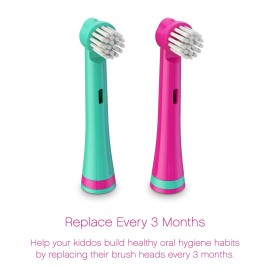 Brusheez Electronic Toothbrush Replacement Brush Heads 2 Pack (Prancy The Pony) Brusheez Electronic Toothbrush Replacement Brush Heads 2 Pack (Prancy The Pony)