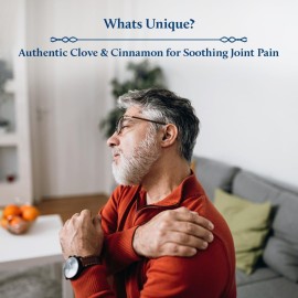 Blue Nectar Ayurvedic Back, Joint and Shoulder Pain Oil with Cinnamon, Clove Essential Oils (17 Herbs, 3.38 Fl oz) Blue Nectar Ayurvedic Back, Joint and Shoulder Pain Oil with Cinnamon, Clove Essential Oils (17 Herbs, 3.38 Fl oz)