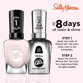 Sally Hansen Miracle Gel, Little Peony, Long Lasting, Gel-Like Formula, No UV Lamp Needed, Pink Nail Polish Sally Hansen Miracle Gel, Little Peony, Long Lasting, Gel-Like Formula, No UV Lamp Needed, Pink Nail Polish