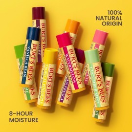 Burt\'s Bees Lip Balm, Mothers Day Gifts, Beeswax, Strawberry, Coconut and Pear, and Vanilla Bean Pack, With Responsibly Sourced Beeswax, Tint-Free, Natural Lip Treatment, 4 Tubes, 0.15 oz. Burt\'s Bees Lip Balm, Mothers Day Gifts, Beeswax, Strawberry, Coconut and Pear, and Vanilla Bean Pack, With Responsibly Sourced Beeswax, Tint-Free, Natural Lip Treatment, 4 Tubes, 0.15 oz.