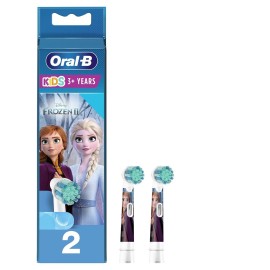 Oral-B EB 10 2 Frozen 2pcs Blue, Pink Hair Brush - Head (Blue, Pink) Oral-B EB 10 2 Frozen 2pcs Blue, Pink Hair Brush - Head (Blue, Pink)