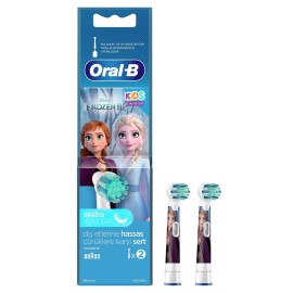 Oral-B EB 10 2 Frozen 2pcs Blue, Pink Hair Brush - Head (Blue, Pink) Oral-B EB 10 2 Frozen 2pcs Blue, Pink Hair Brush - Head (Blue, Pink)