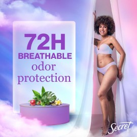 Secret Fresh Antiperspirant Deodorant for Women, 72hr Breathable Sweat & Odor Protection, Instant Freshness & Gentle, PH Balancing Minerals, Clear Gel, Cozy Vanilla Scent, 2.6 oz Secret Fresh Antiperspirant Deodorant for Women, 72hr Breathable Sweat & Odor Protection, Instant Freshness & Gentle, PH Balancing Minerals, Clear Gel, Cozy Vanilla Scent, 2.6 oz